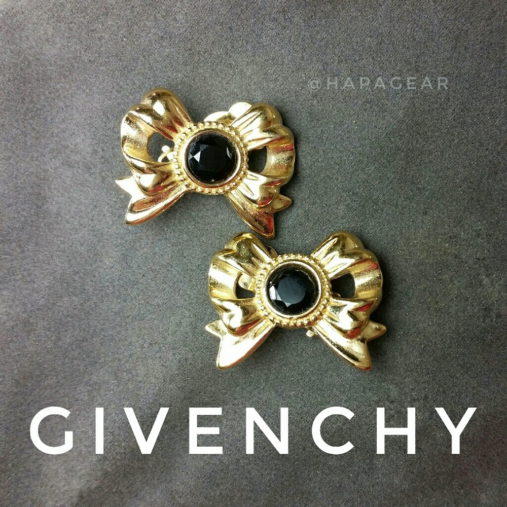 Rare! Signed GIVENCHY Runway Vintage Earrings